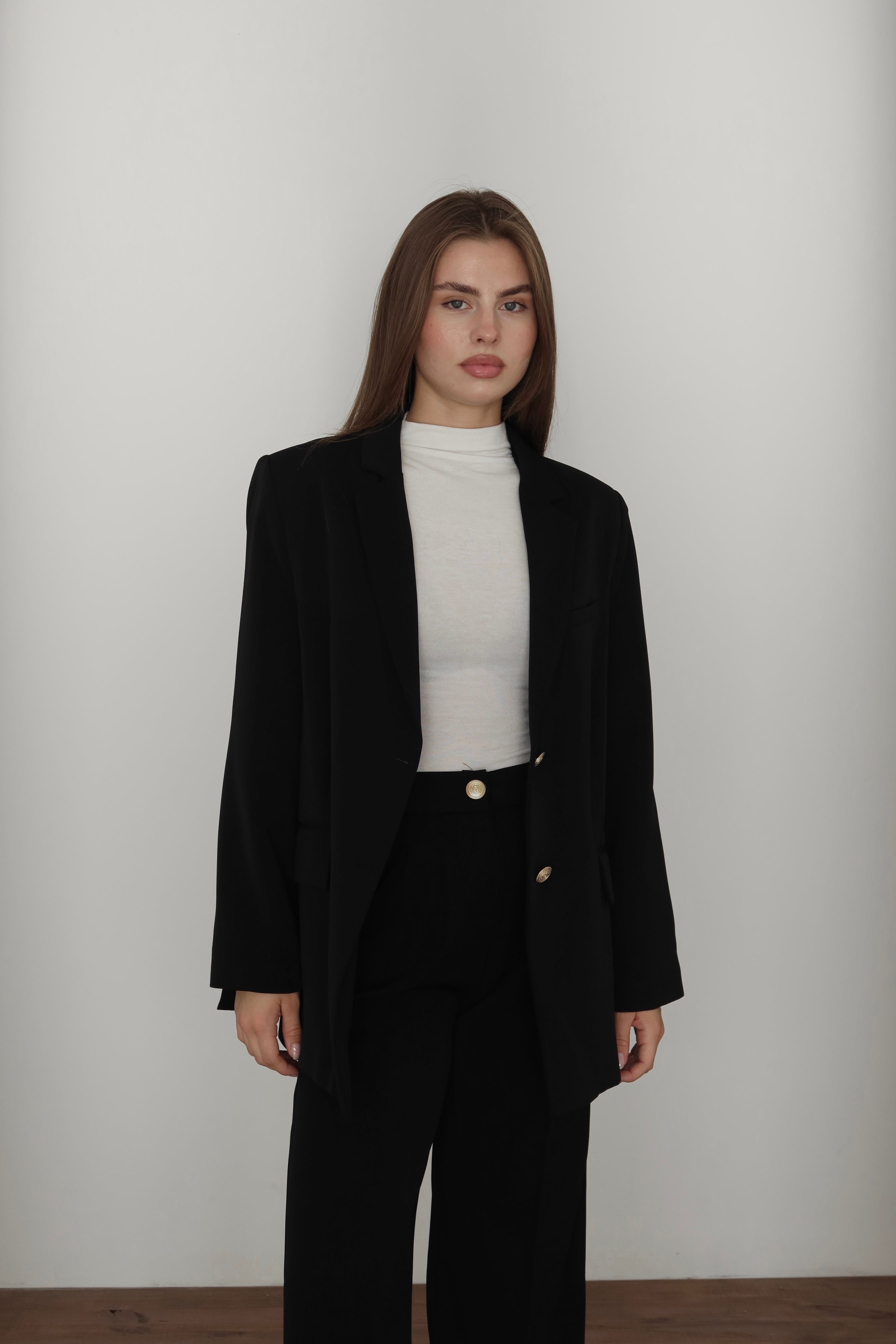 Siyah Premium Kalite Ceket Pantolon Takım