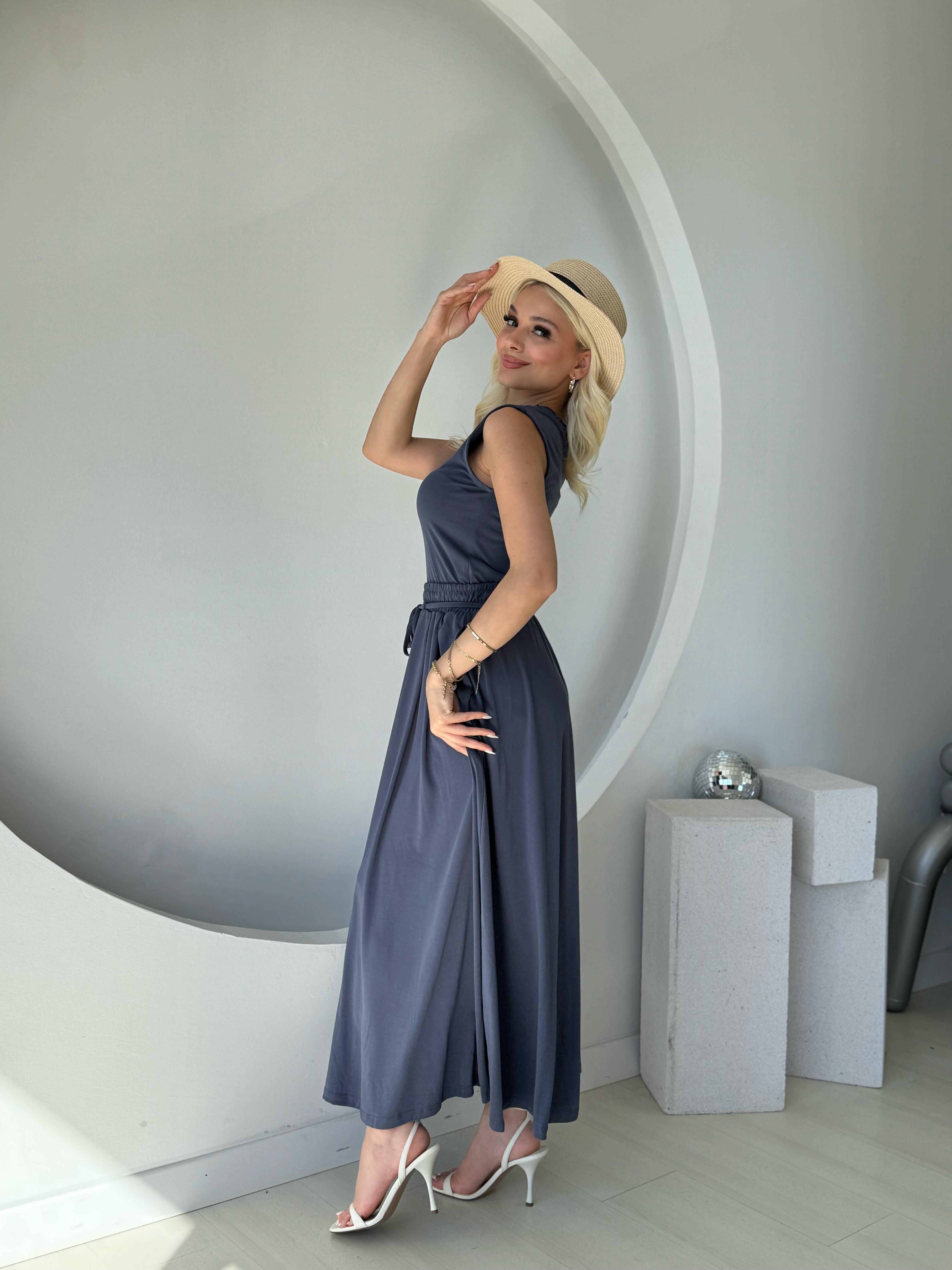 Modal İndigo Etekli Takım