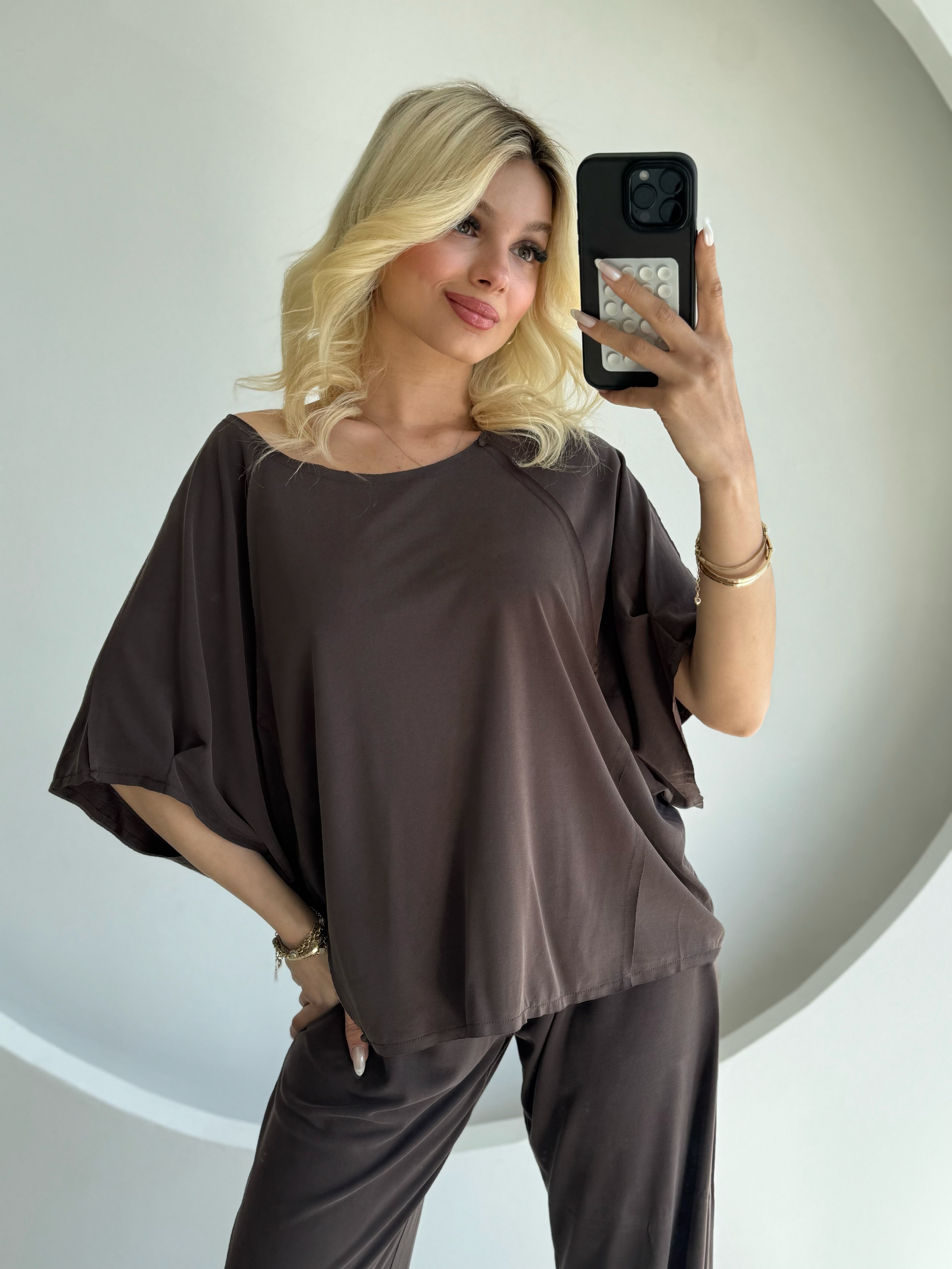 Kahverengi Modal Salaş Takım