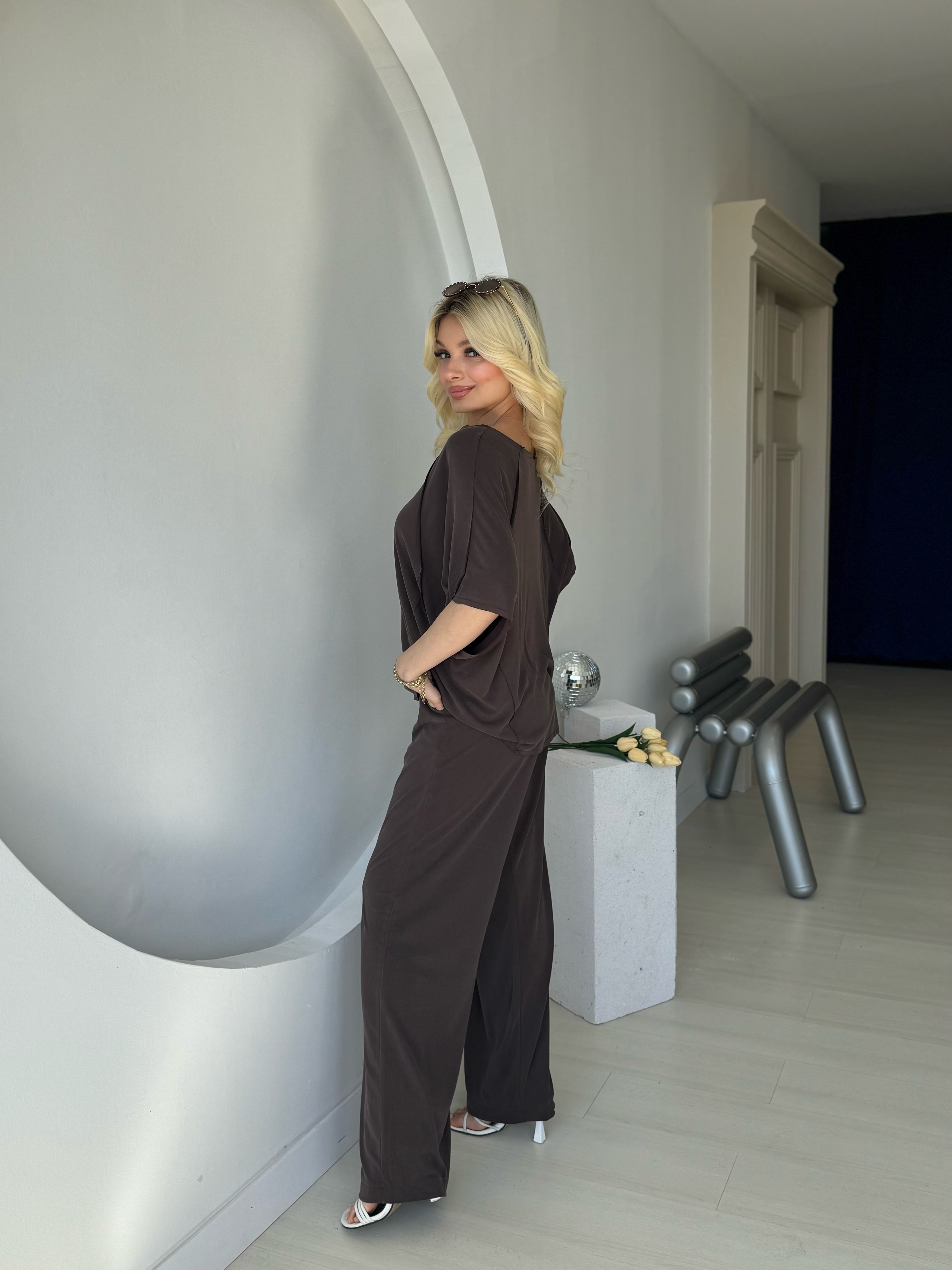 Kahverengi Modal Salaş Takım