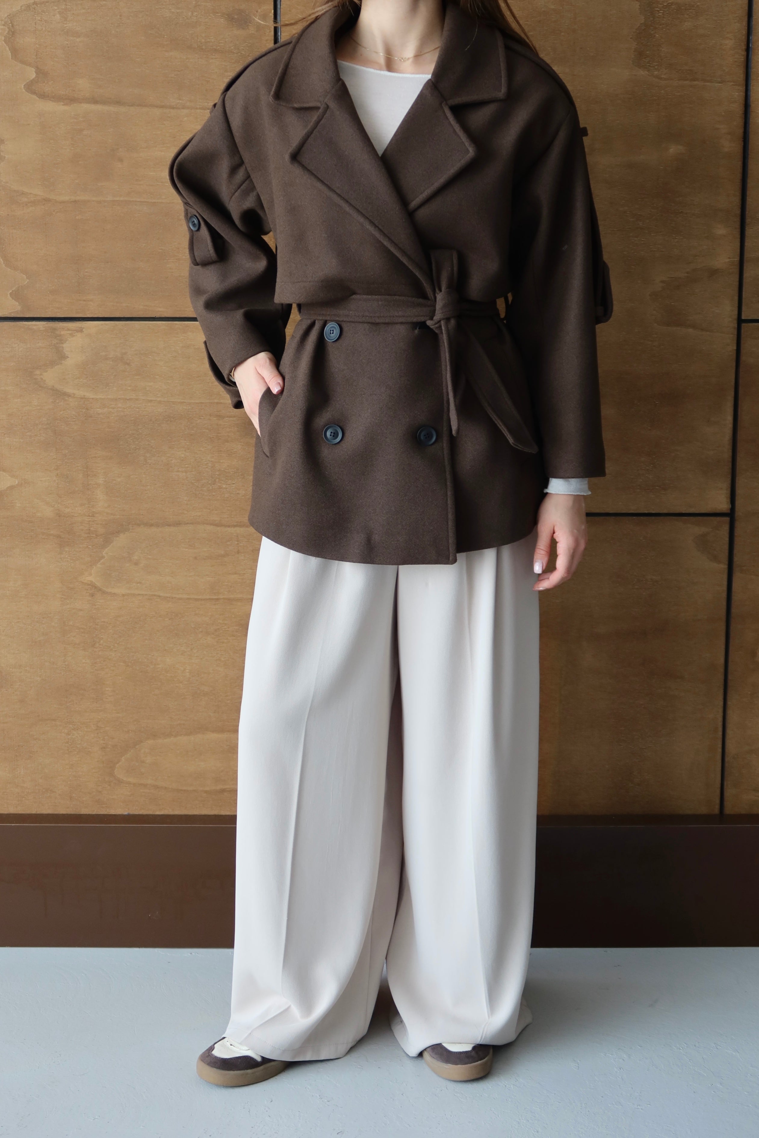 ACI KAHVE KUŞAKLI PREMİUM KAŞE KABAN