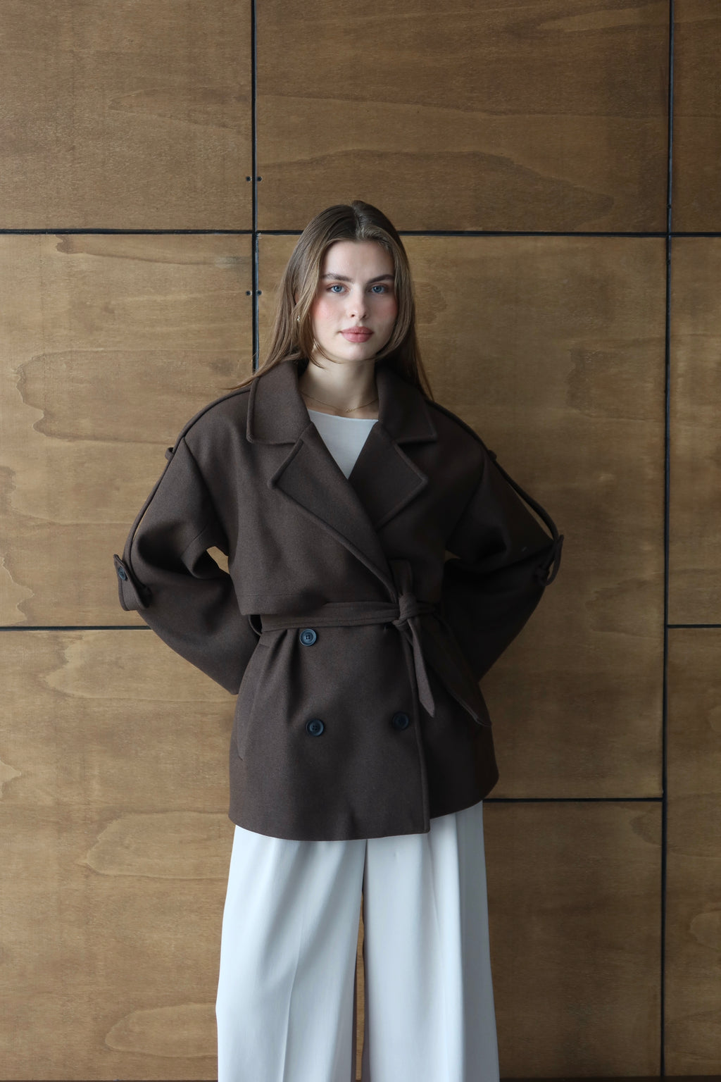 ACI KAHVE KUŞAKLI PREMİUM KAŞE KABAN