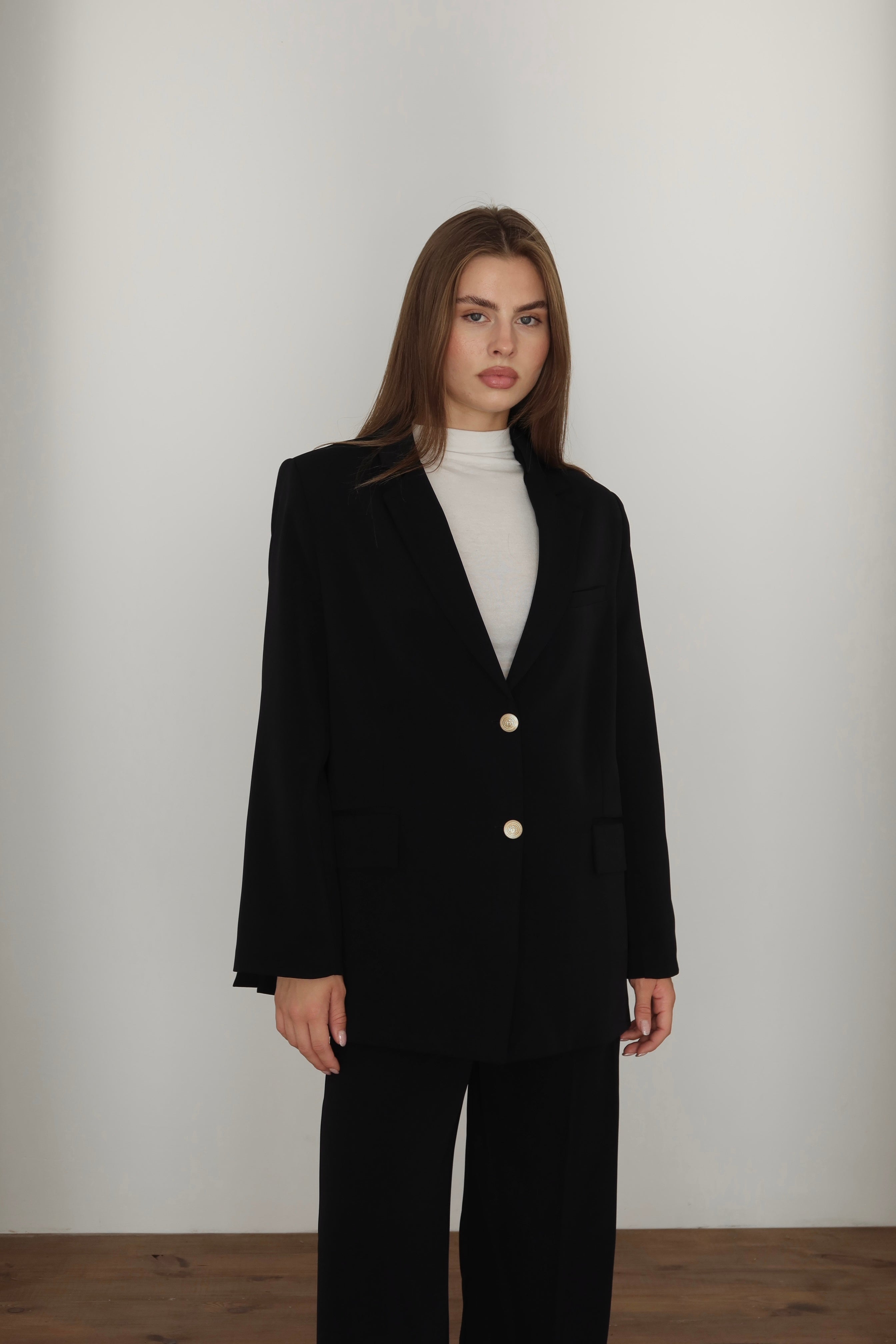 Siyah Premium Kalite Ceket Pantolon Takım