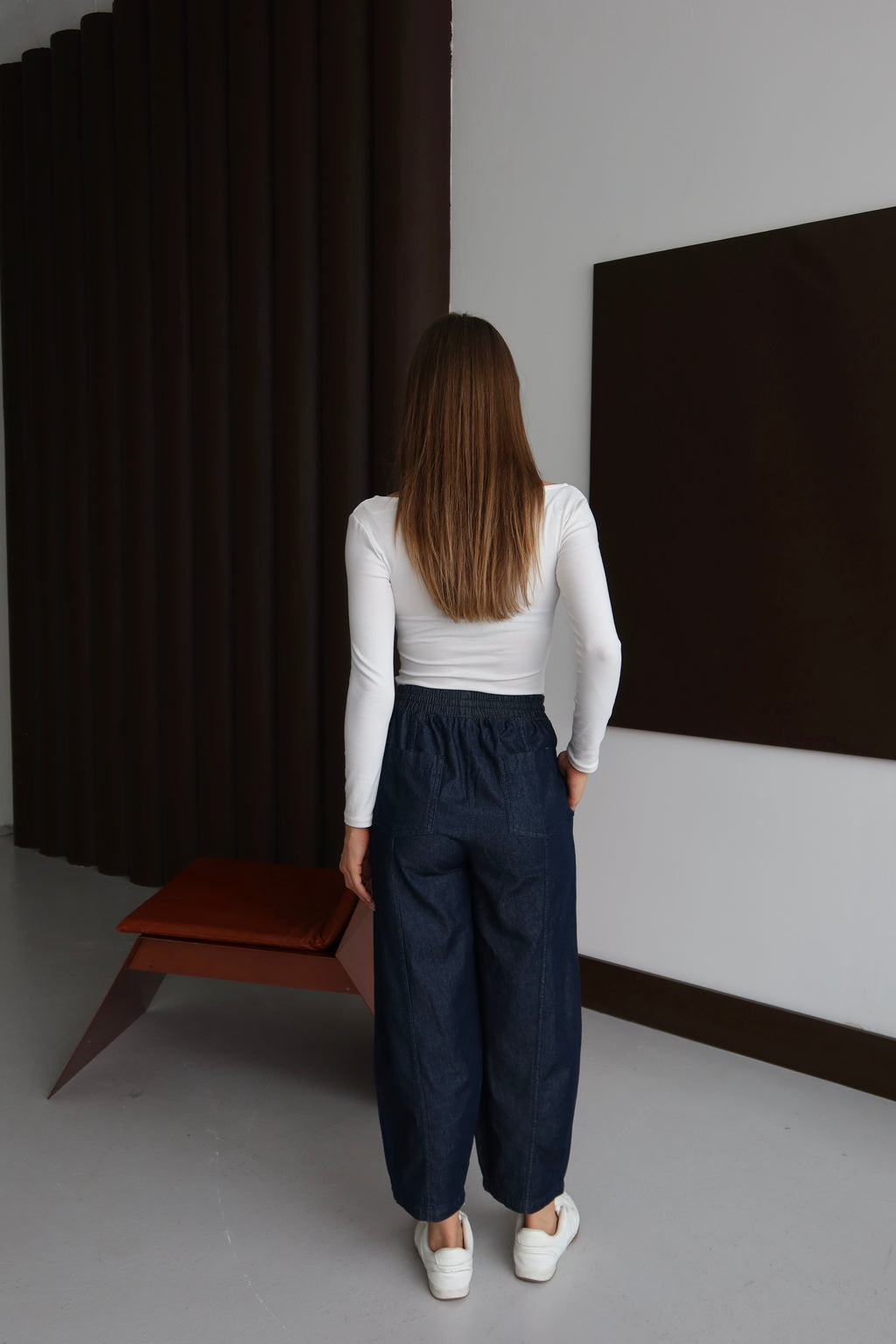 Tensel Kumaş Havuç Model Pantolon