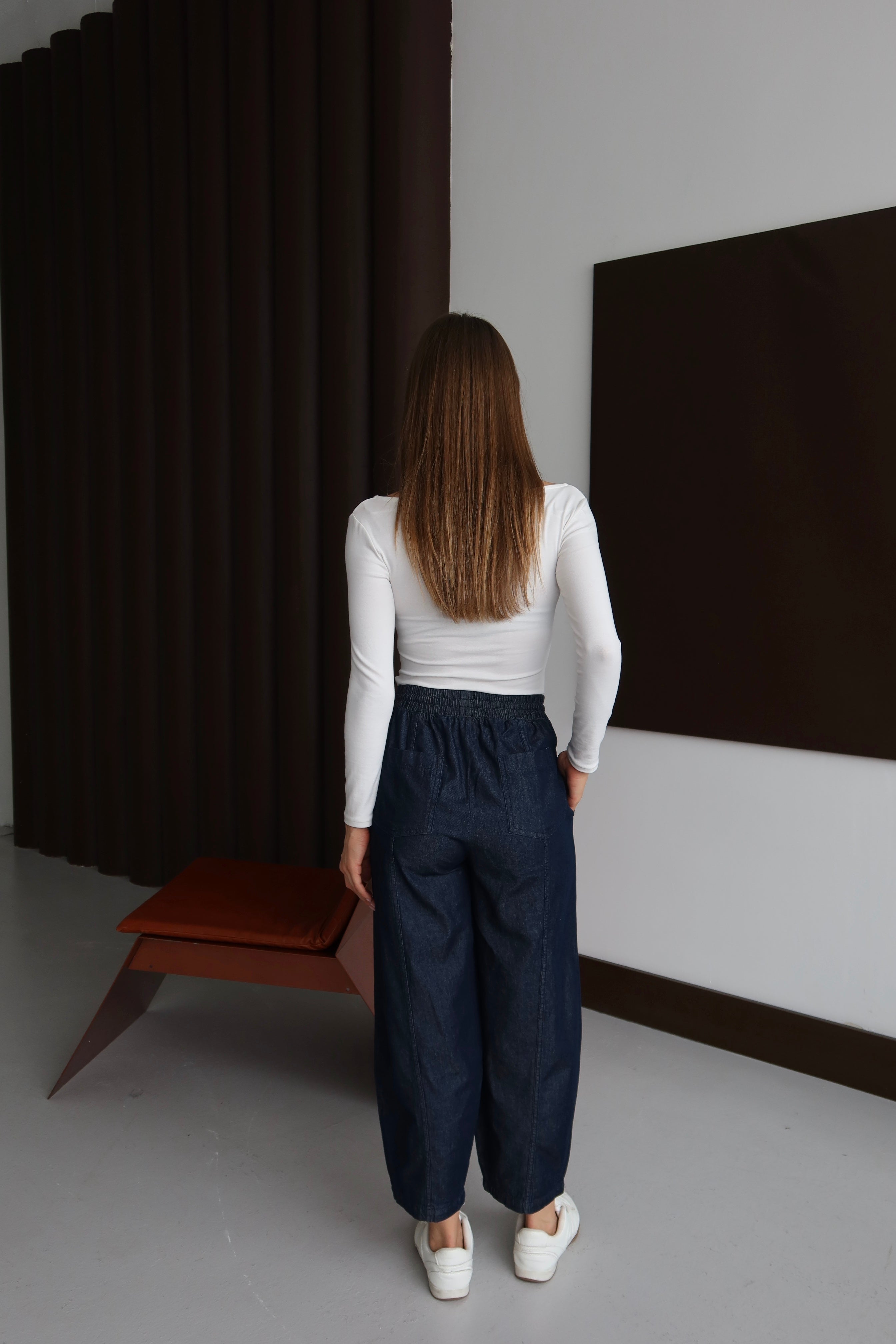 Tensel Kumaş Havuç Model Pantolon