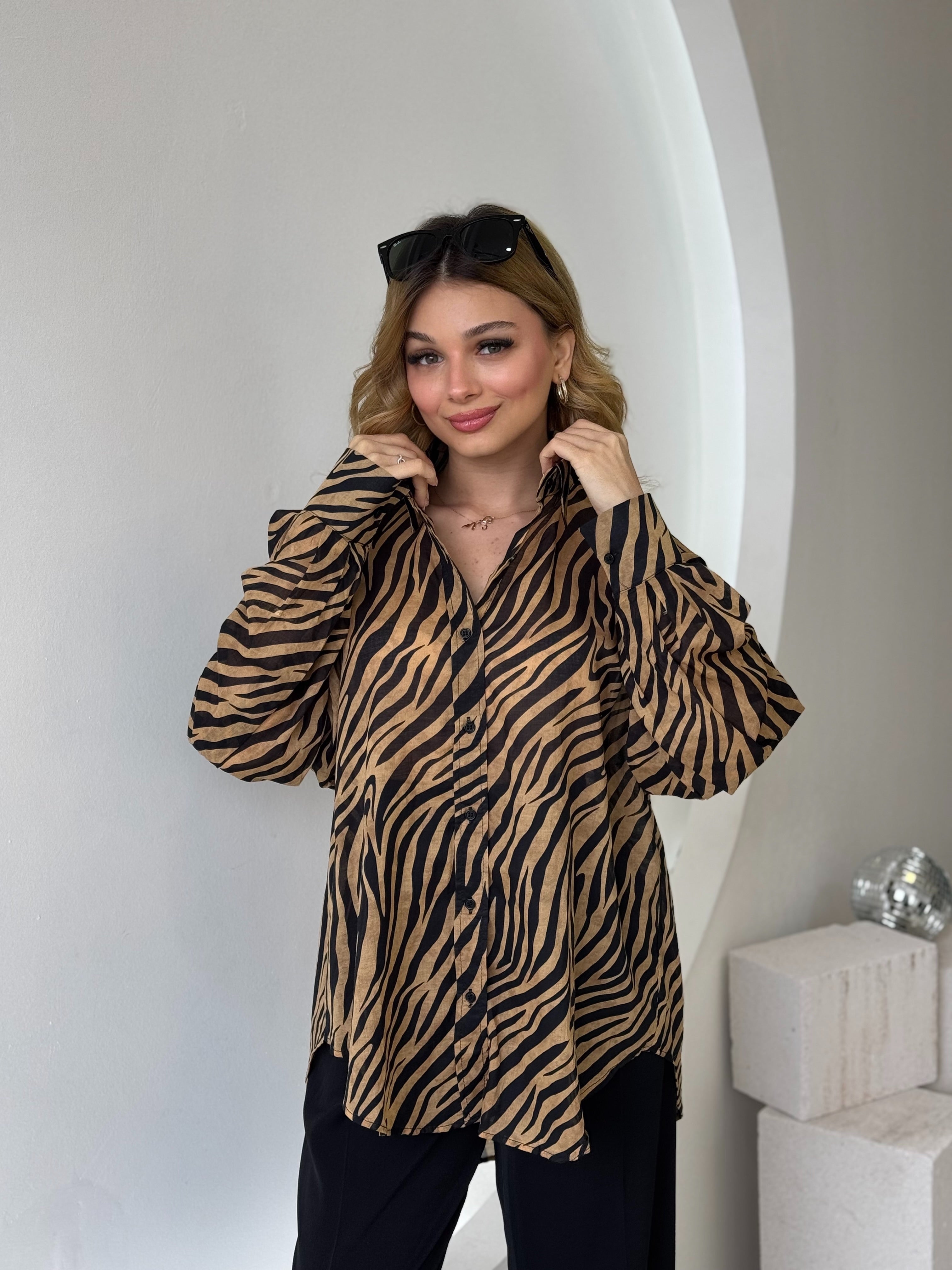 Zebra Print Shirt