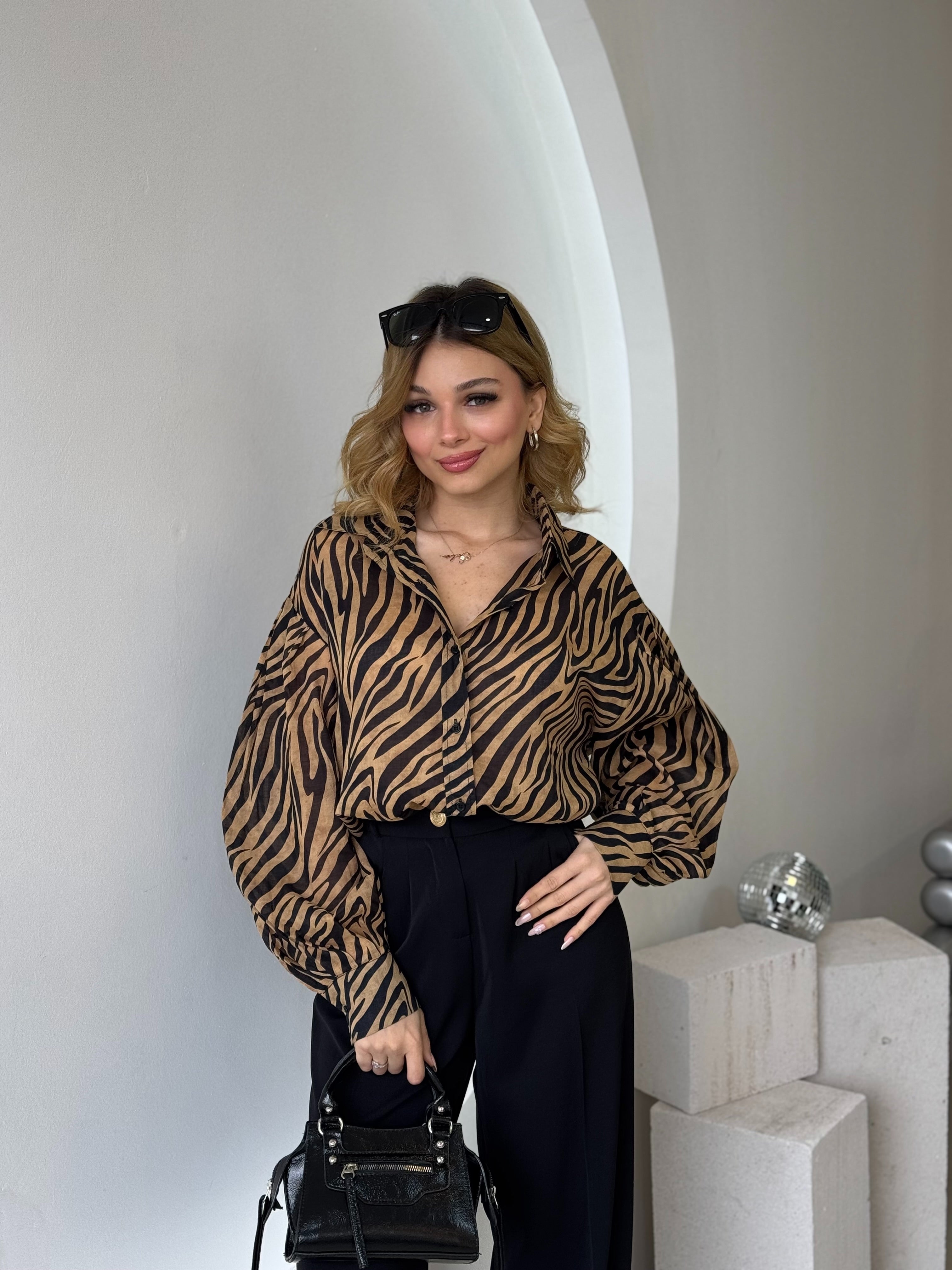 Zebra Print Shirt