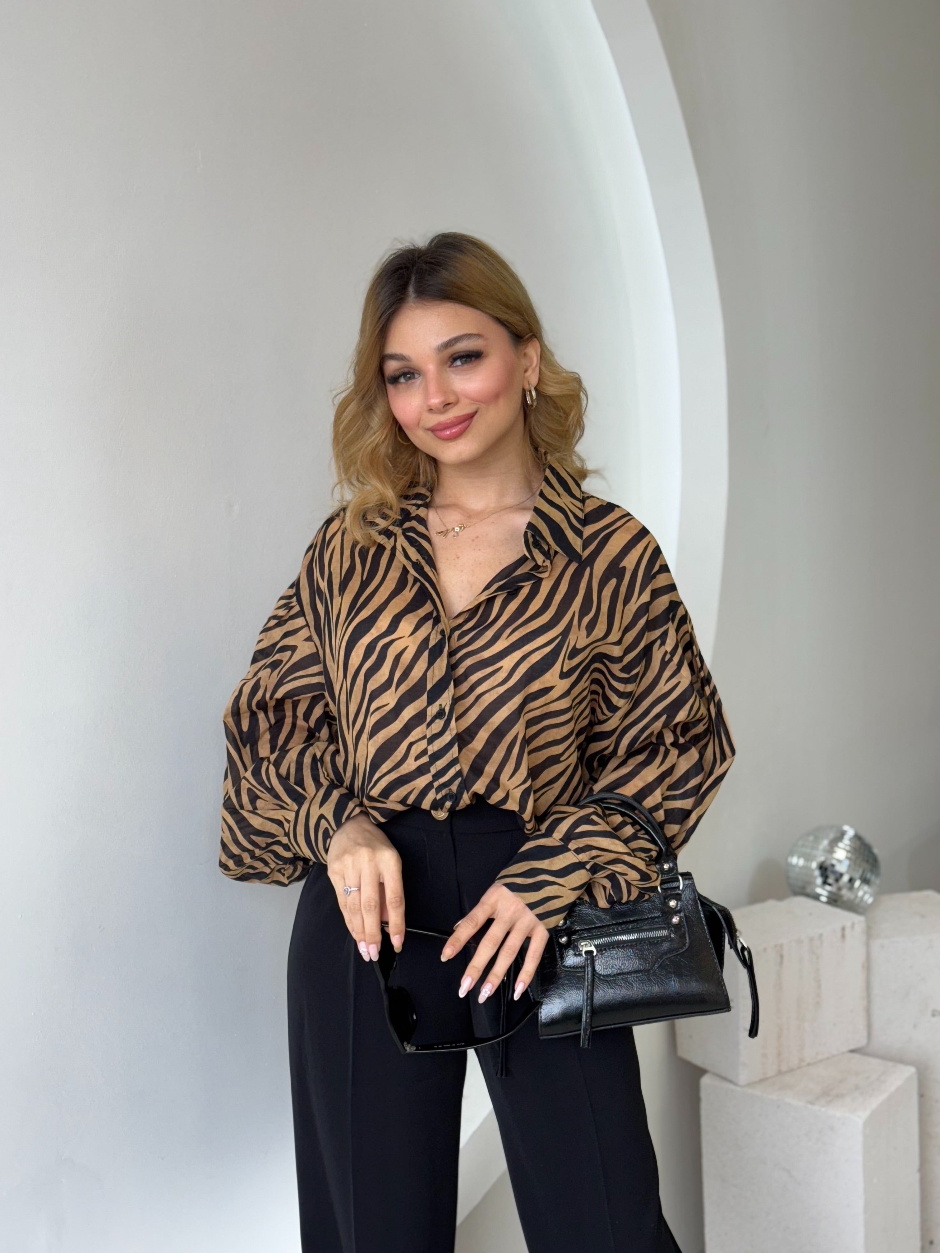 Zebra Print Shirt