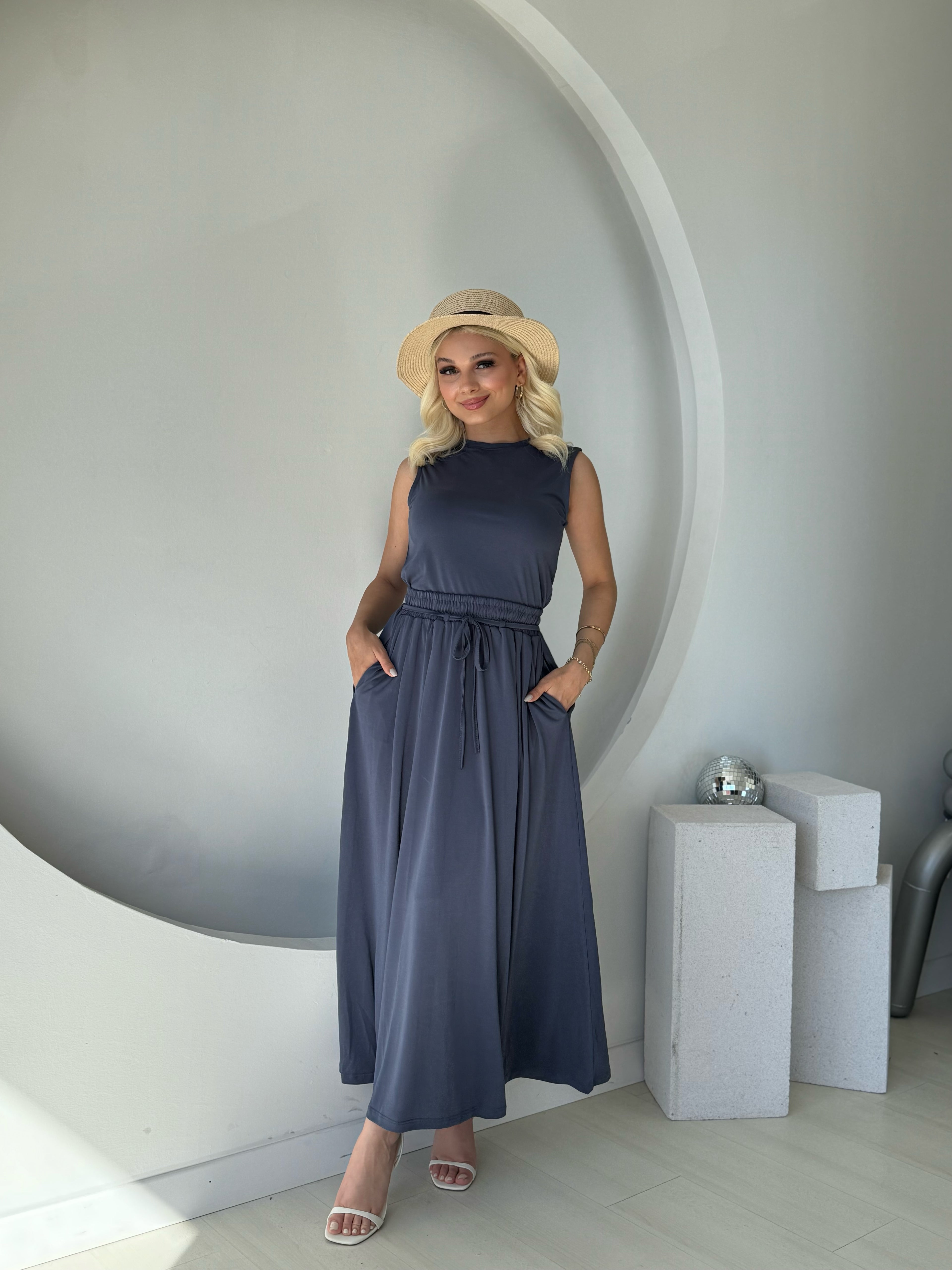 Modal İndigo Etekli Takım