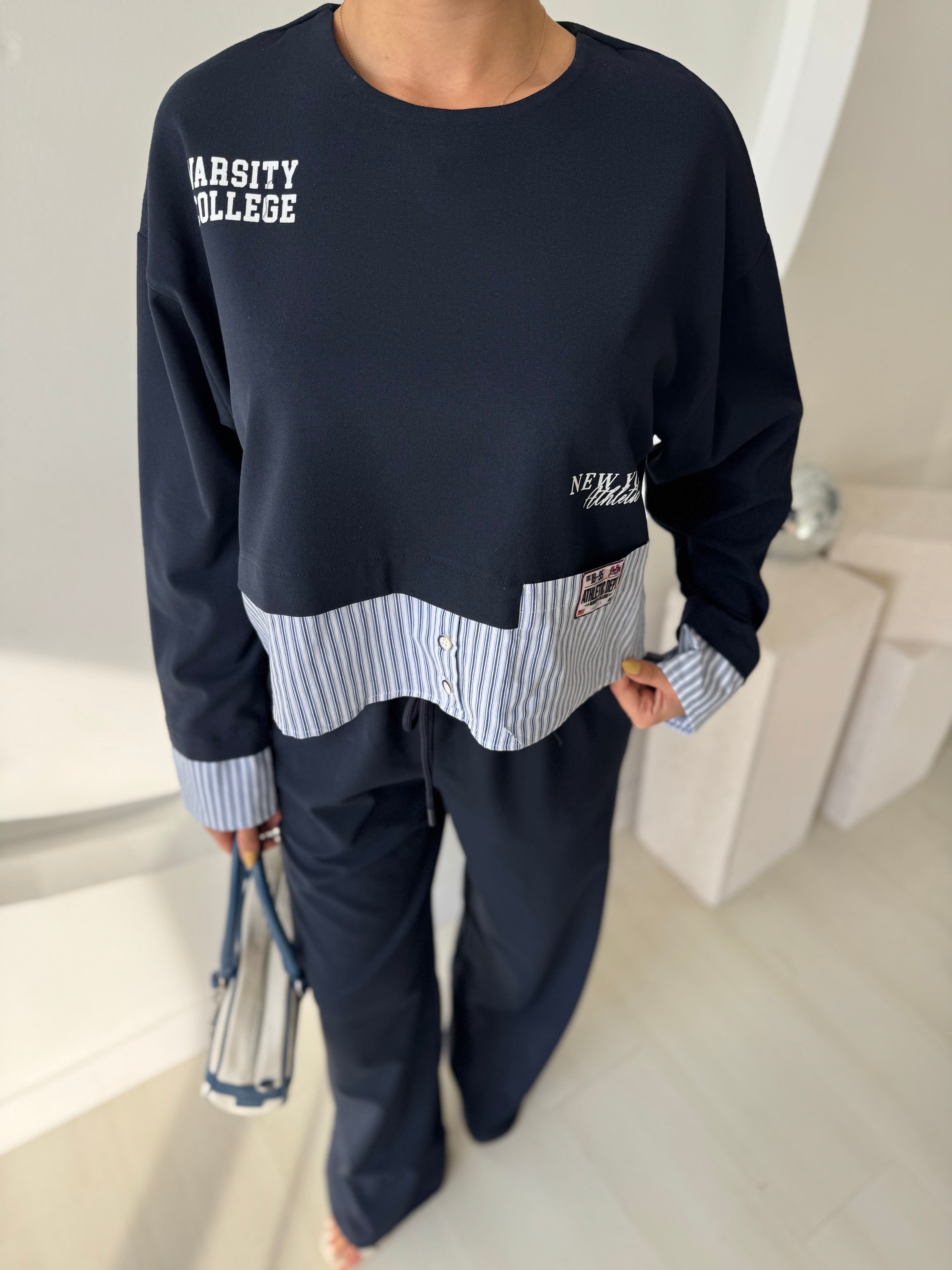 Lacivert Sweat  Pantolon Takım