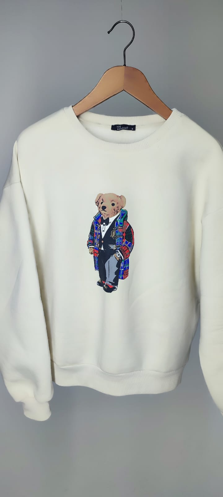 Krem Teddy Sweatshirt