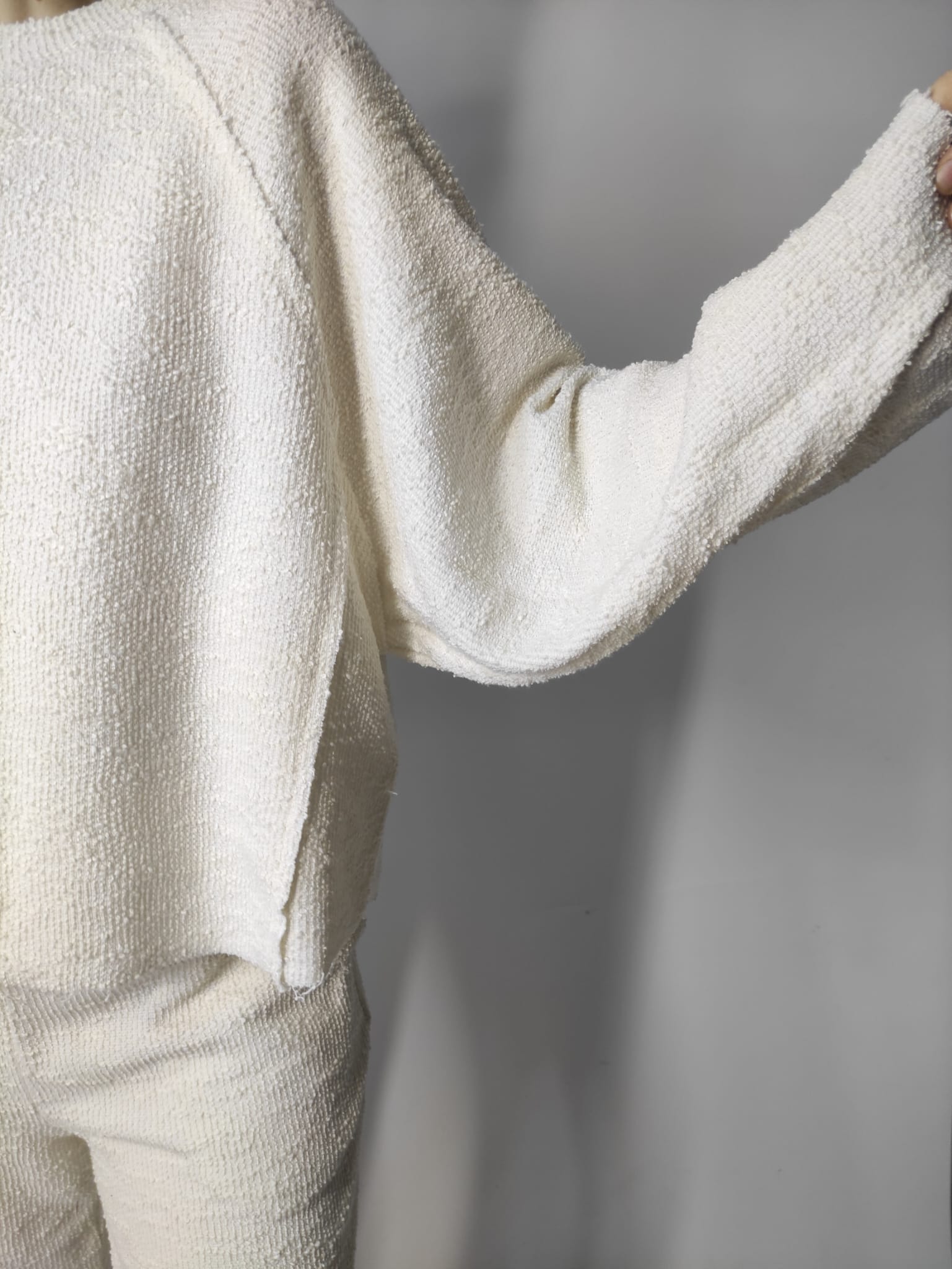 Beli Lastikli Geniş Paça Sweat Pantolon Takım