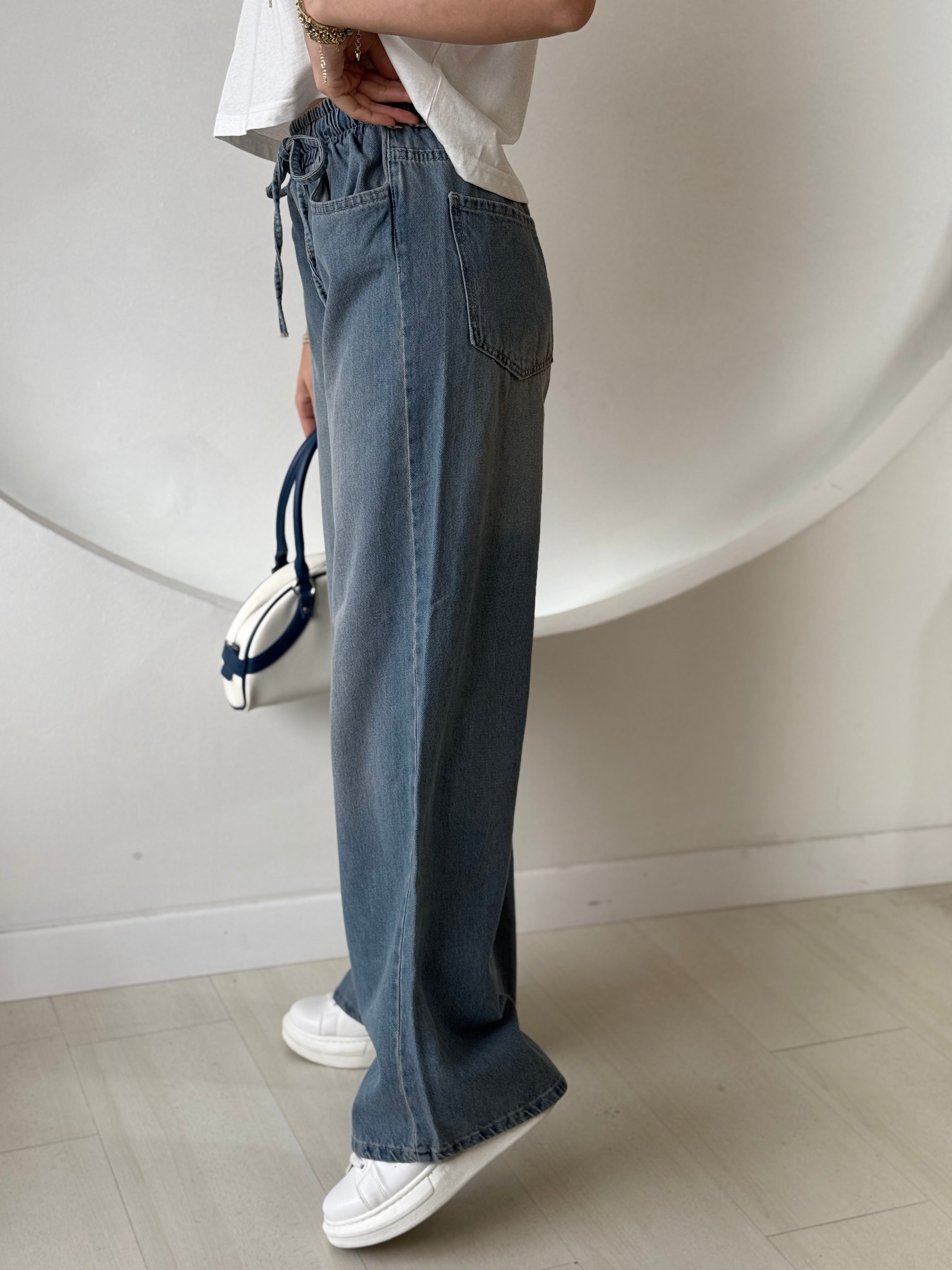 Geniş Paça Rahat Pantolon