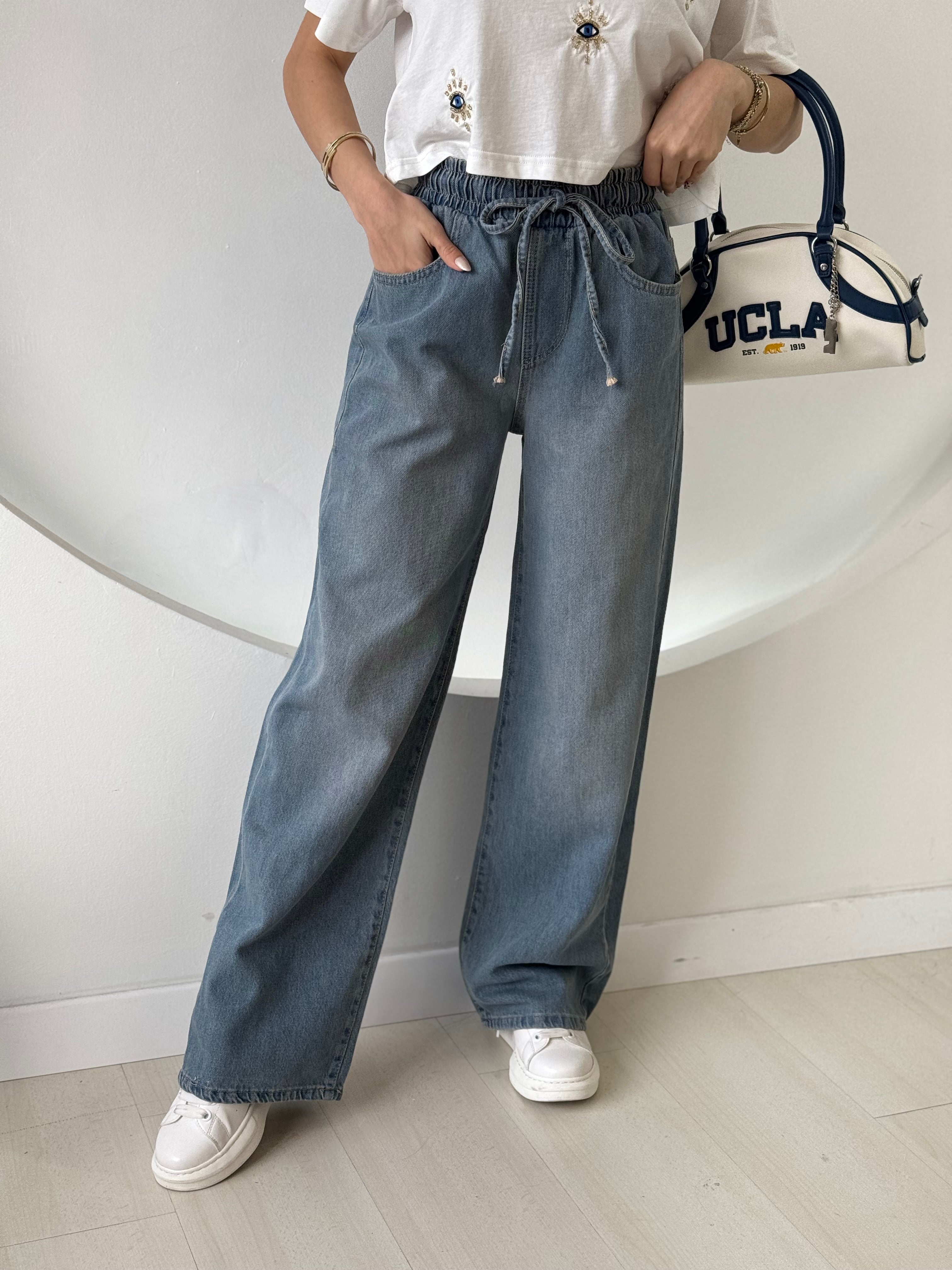 Geniş Paça Rahat Pantolon